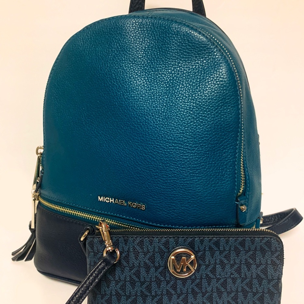 Michael Kors leather backpack